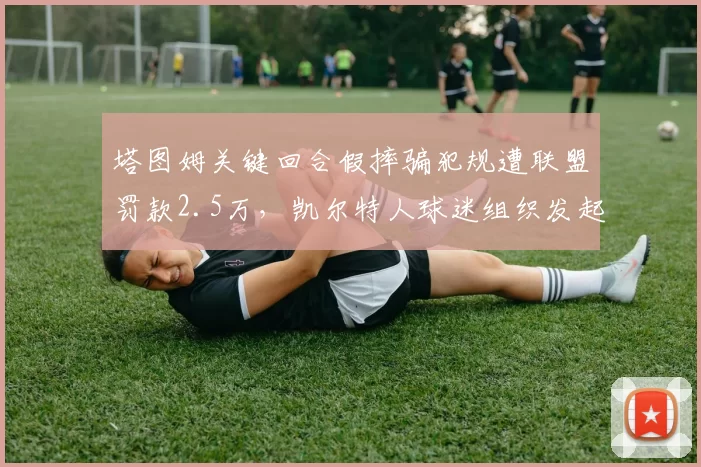 塔图姆关键回合假摔骗犯规遭联盟罚款2.5万,凯尔特人球迷组织发起众筹抗议