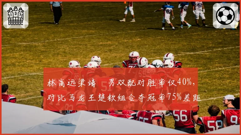 林高远梁靖崑男双配对胜率仅40%，对比马龙王楚钦组合夺冠率75%差距明显